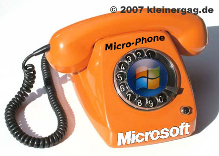 Microsoft Konkurrenzhandy zu Apples IPhone